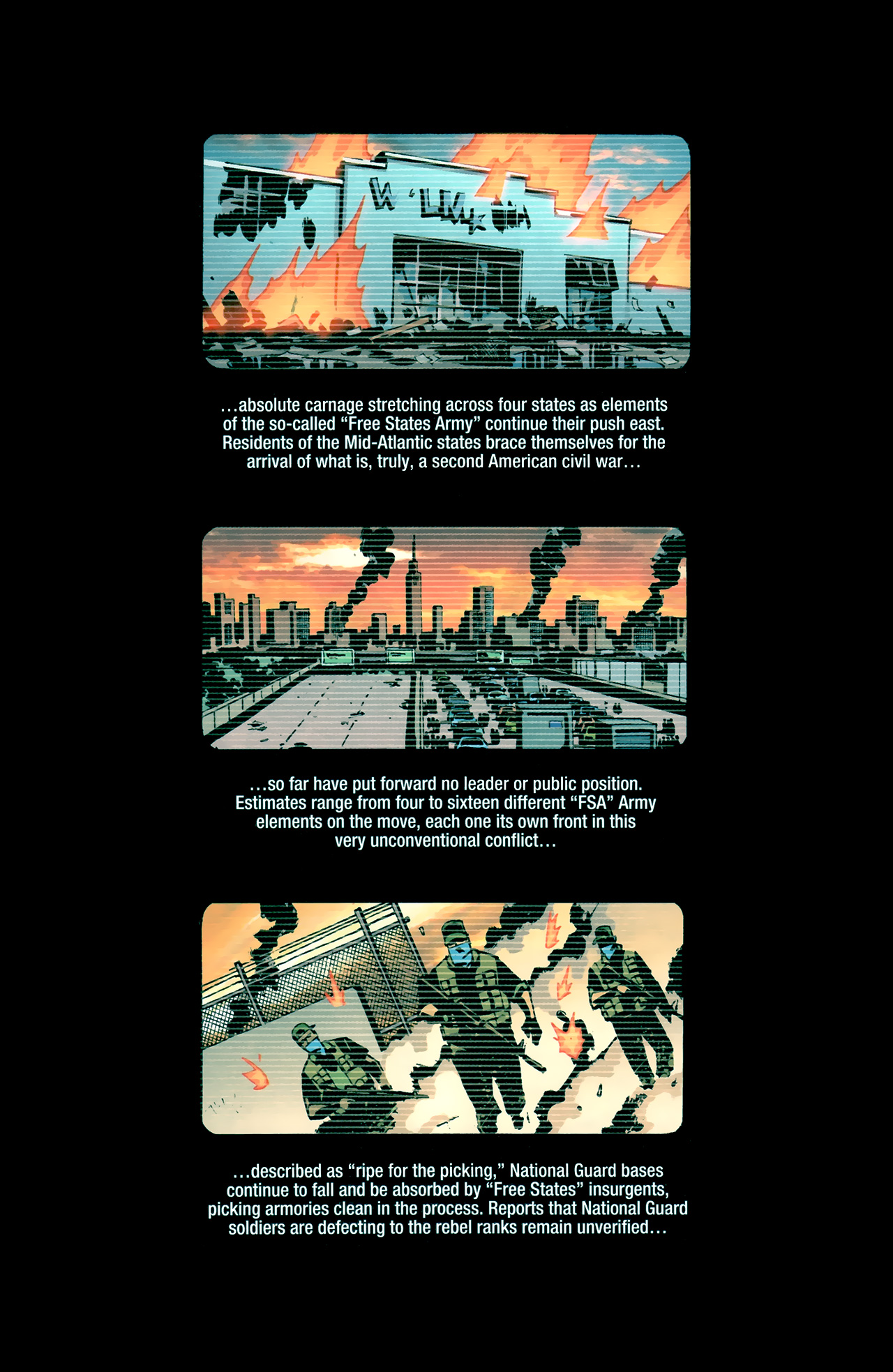 Read online DMZ (2006) comic -  Issue #61 - 5