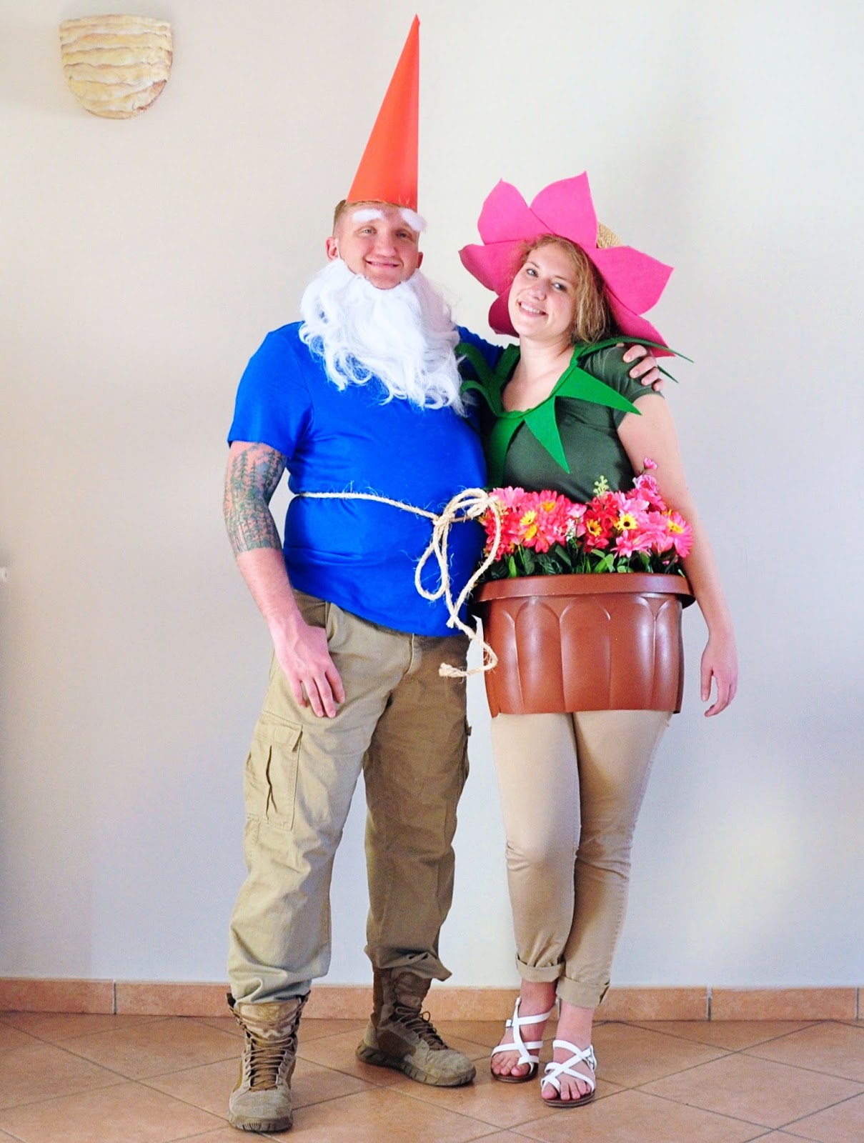 Little Sloth Garden Gnome Flower Bee Family Costume