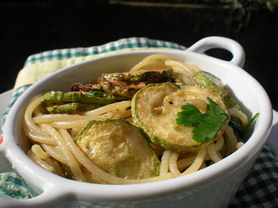 Spaghetti con le zucchine