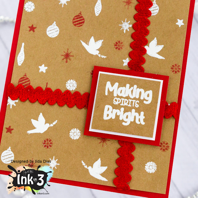 Ink On 3 | Holiday Blessings Christmas Trio Card Set by ilovedoingallthingscrafty.com 