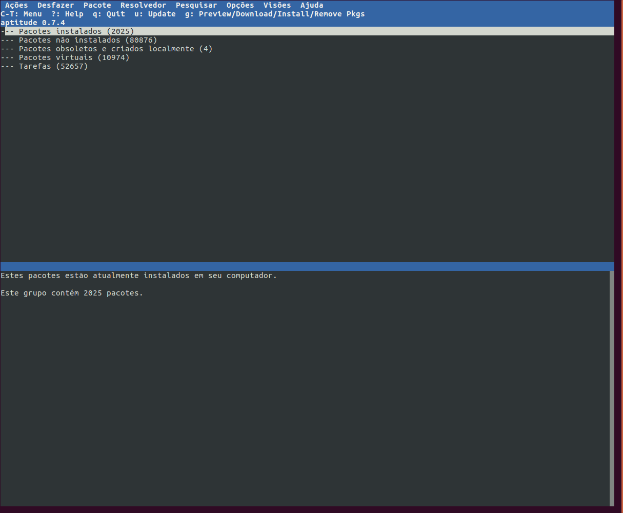 Conhecendo o aptget, Debian e Ubuntu