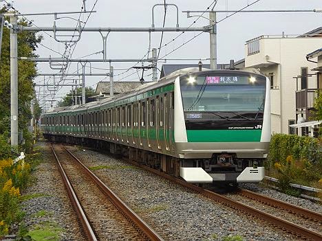 埼京線　通勤快速 新木場行き　E233系