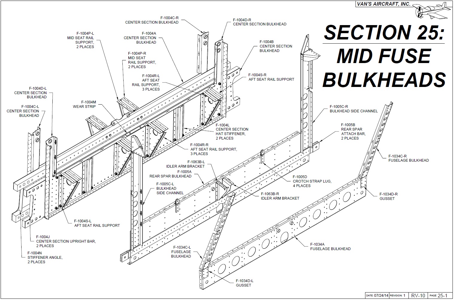 Operation "RV10" The RV10 Quickbuild Details and Inspection