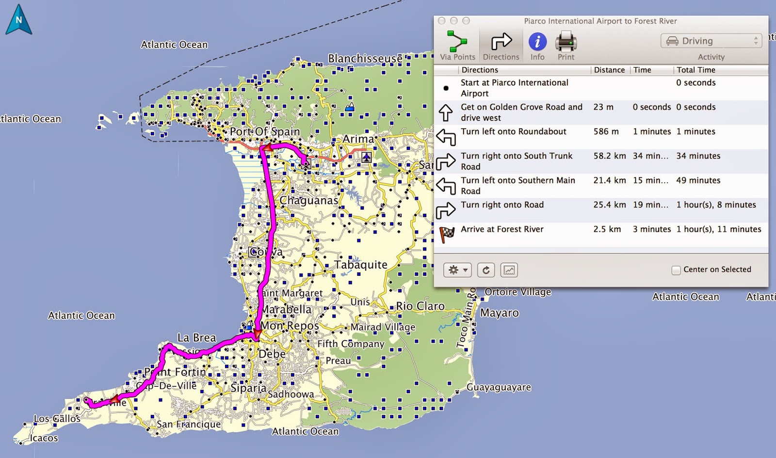 GPSTravelMaps com Trinidad amp Tobago - Trinidad GPS Navigation 