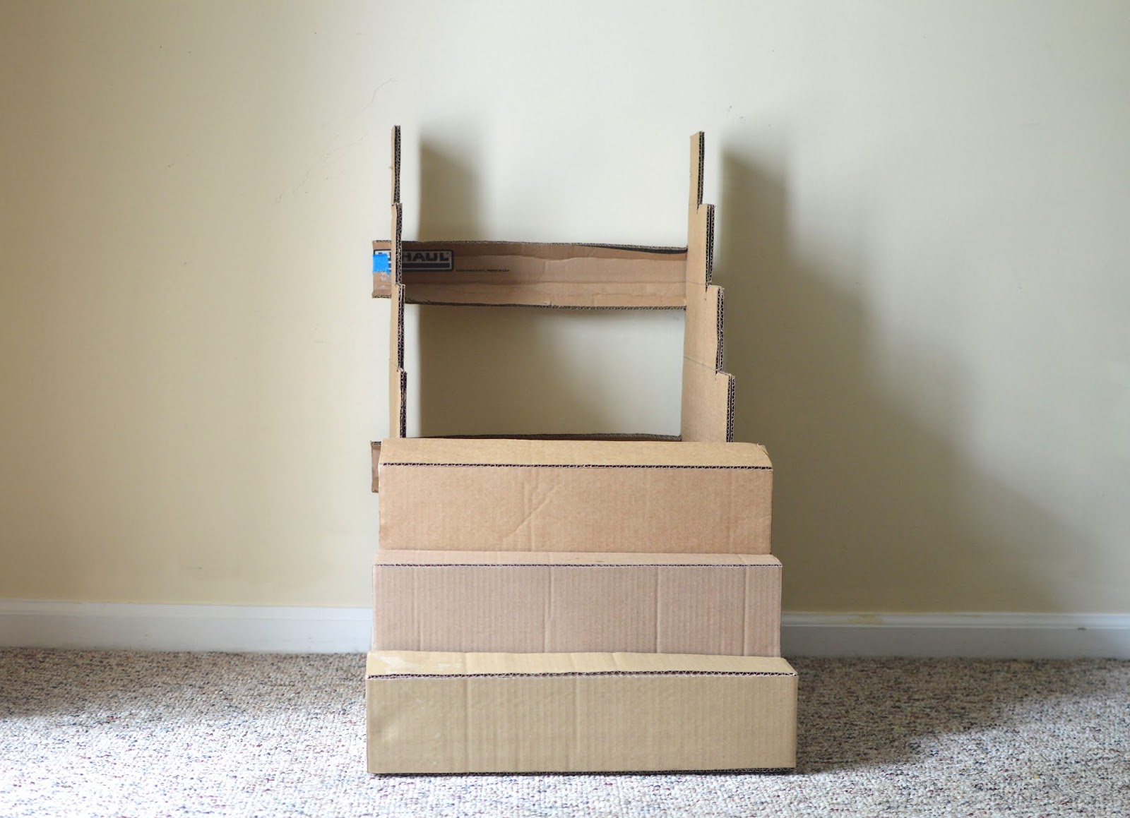 Vikalpah DIY steps using Cardboard for Navaratri Golu