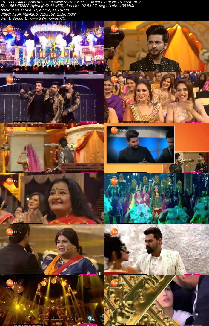 Zee Rishtey Awards 2018 Full Show Download