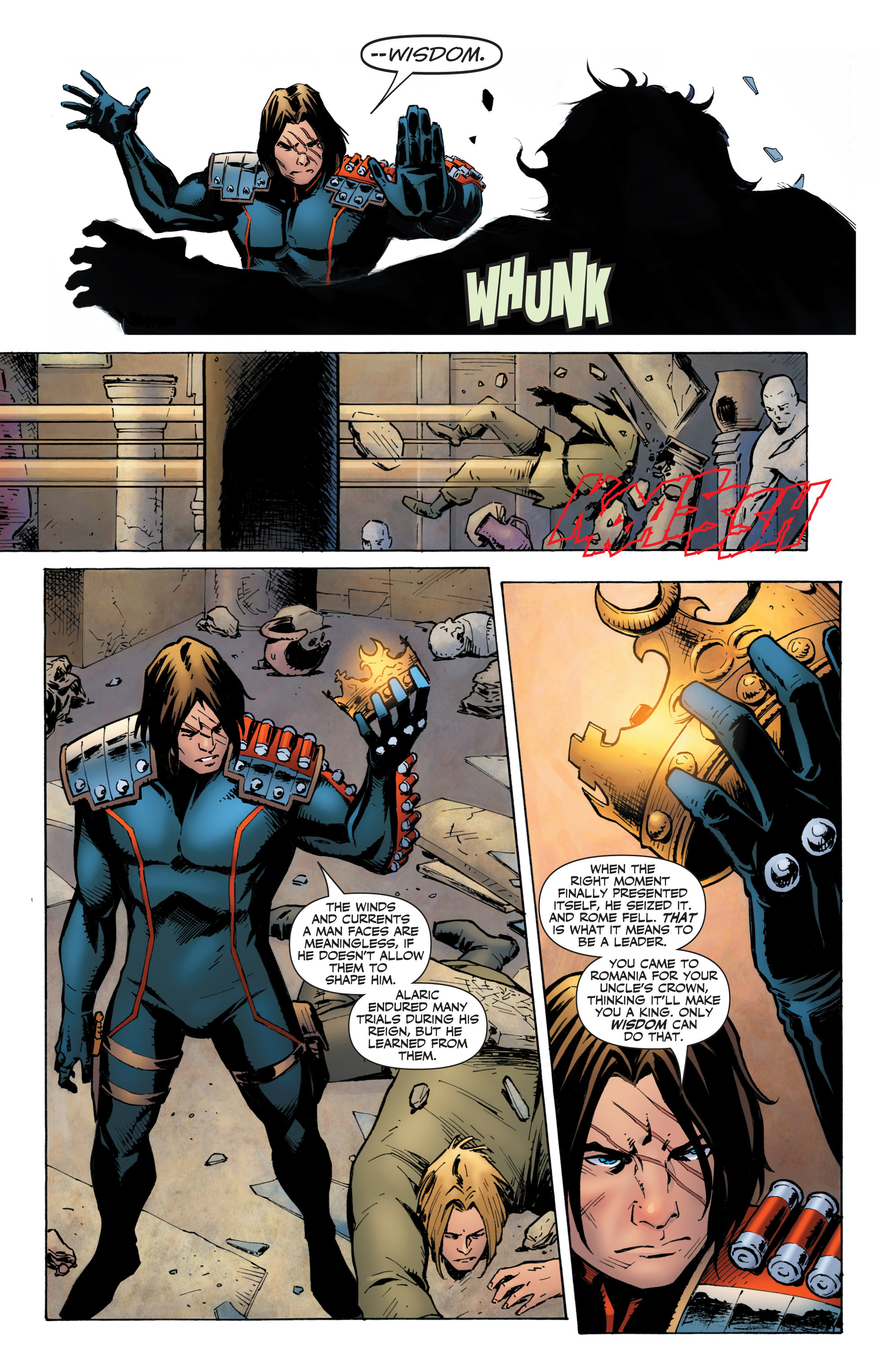 Read online X-O Manowar (2012) comic -  Issue # _TPB 4 - 36