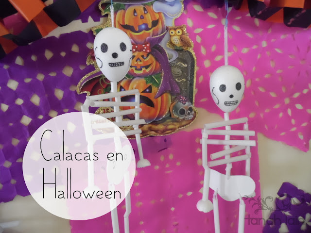 Calacas en Halloween