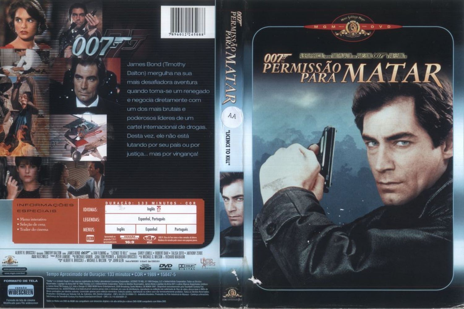 007 - Permissão Para Matar | LANUTTI CAPAS 100 % GRÁTIS, FILMES, SHOWS