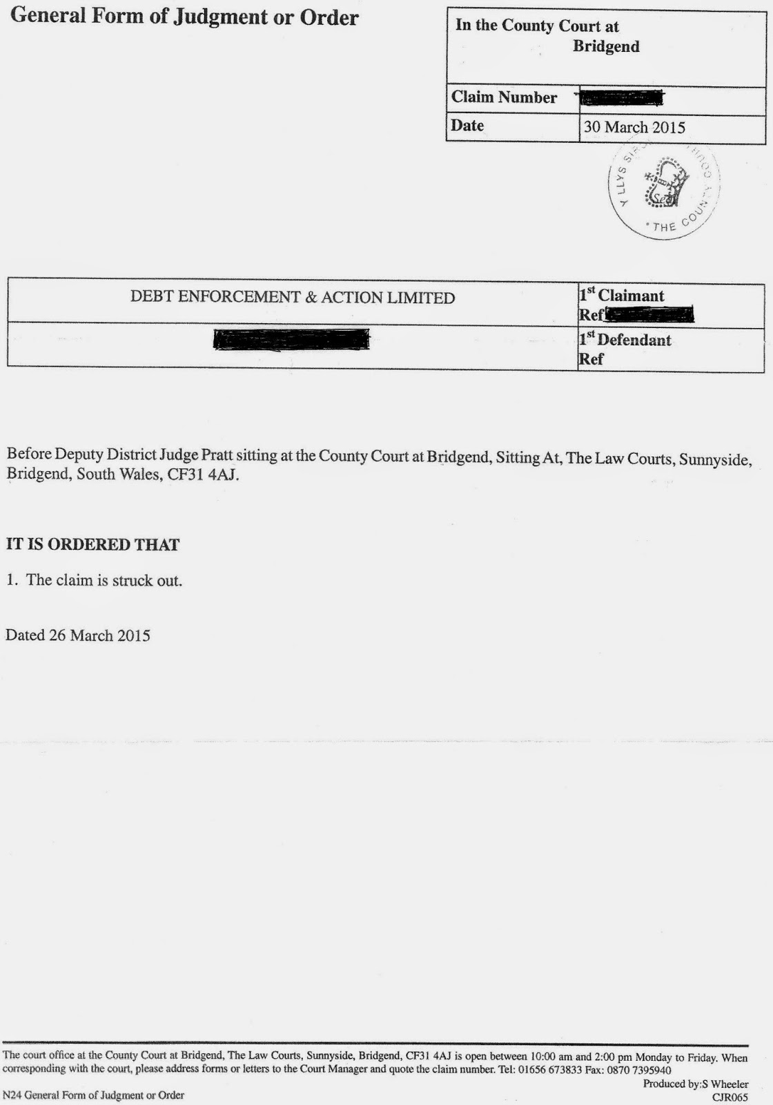 Parking Prankster DEAL case thrown out of court. Prankster calls for