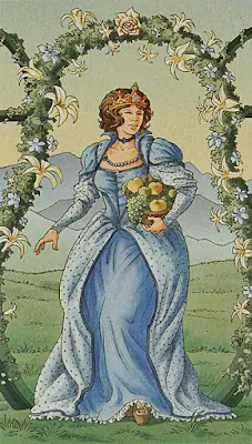 Tarot of The 78 Doors Queen of Wands