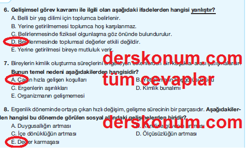 Esen Yayinlari 11 Sinif Psikoloji Konu Ozetli Soru Bankasi