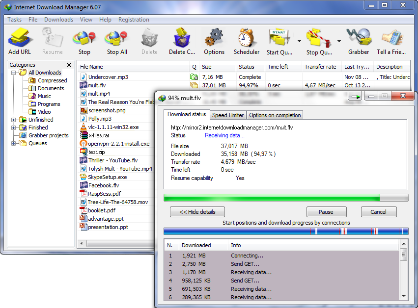 تحميل برنامج انترنت داونلود مانجر Internet Download Manager 6.29 اخر اصدار  Idm