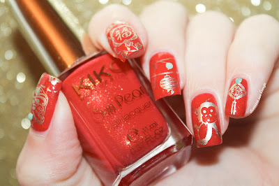 Chinese New Year Nail Art