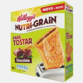 Kellogg's Nutri Grain para tostar chocolate