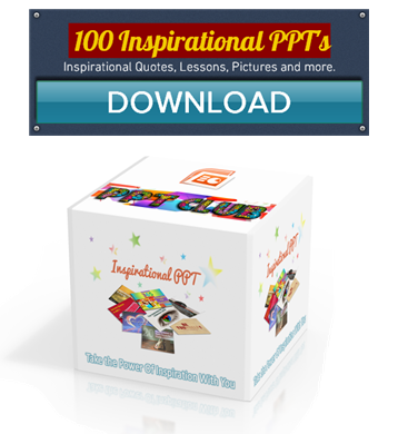 100 Inspirational PPT Collection