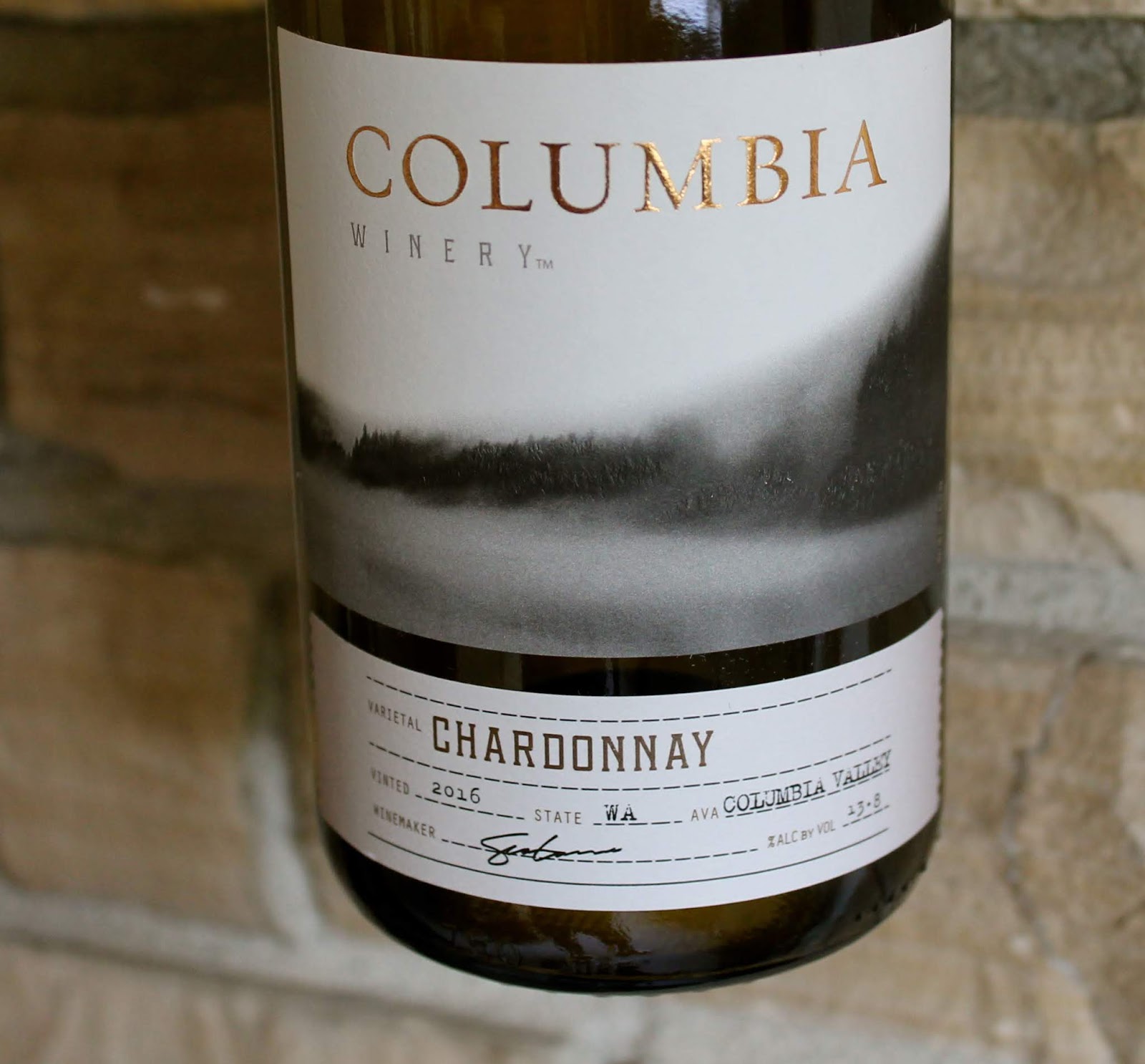 Boozehoundz Wine Each Week 2016 Columbia Winery Chardonnay