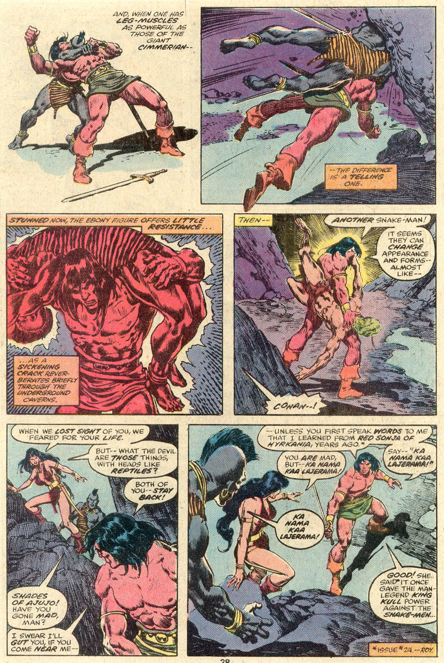 Read online Conan the Barbarian (1970) comic -  Issue #89 - 16