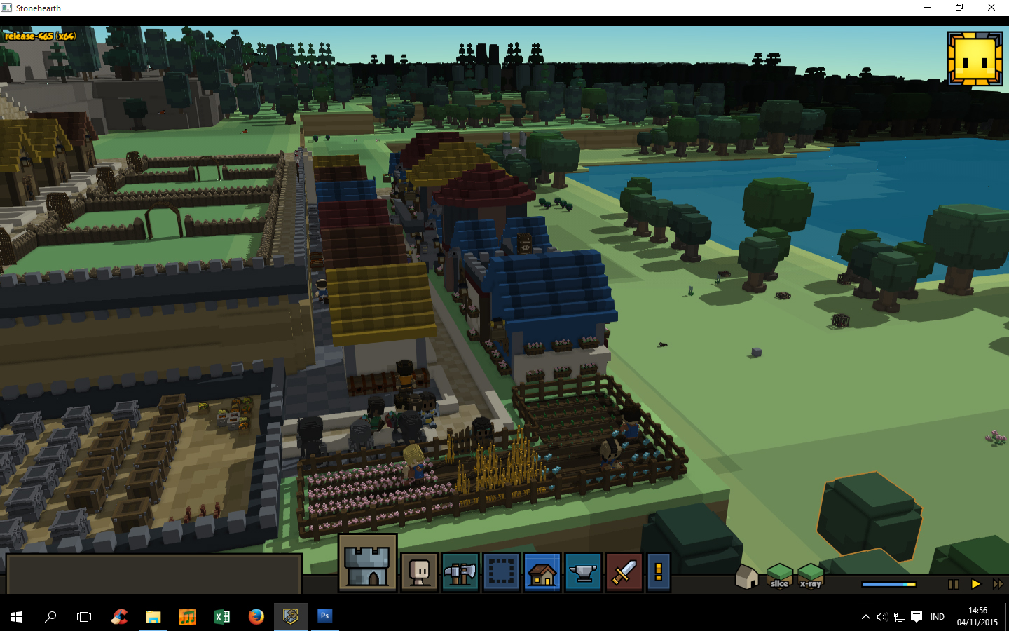 Stonehearth как строить дом