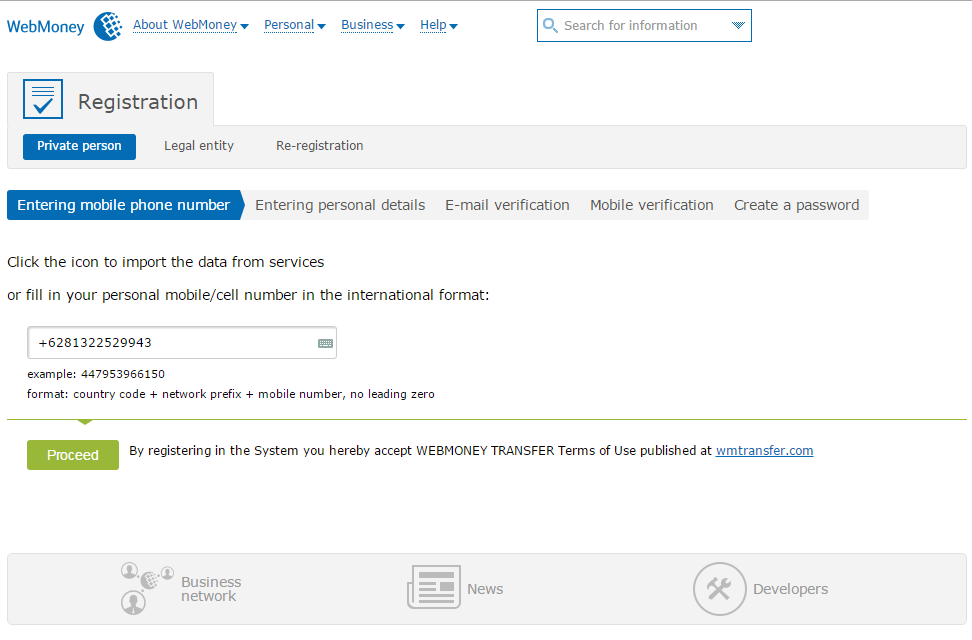 Cara Payout Dari Propeller Ads menggunakan Webmoney Z Fahmy Ramdani