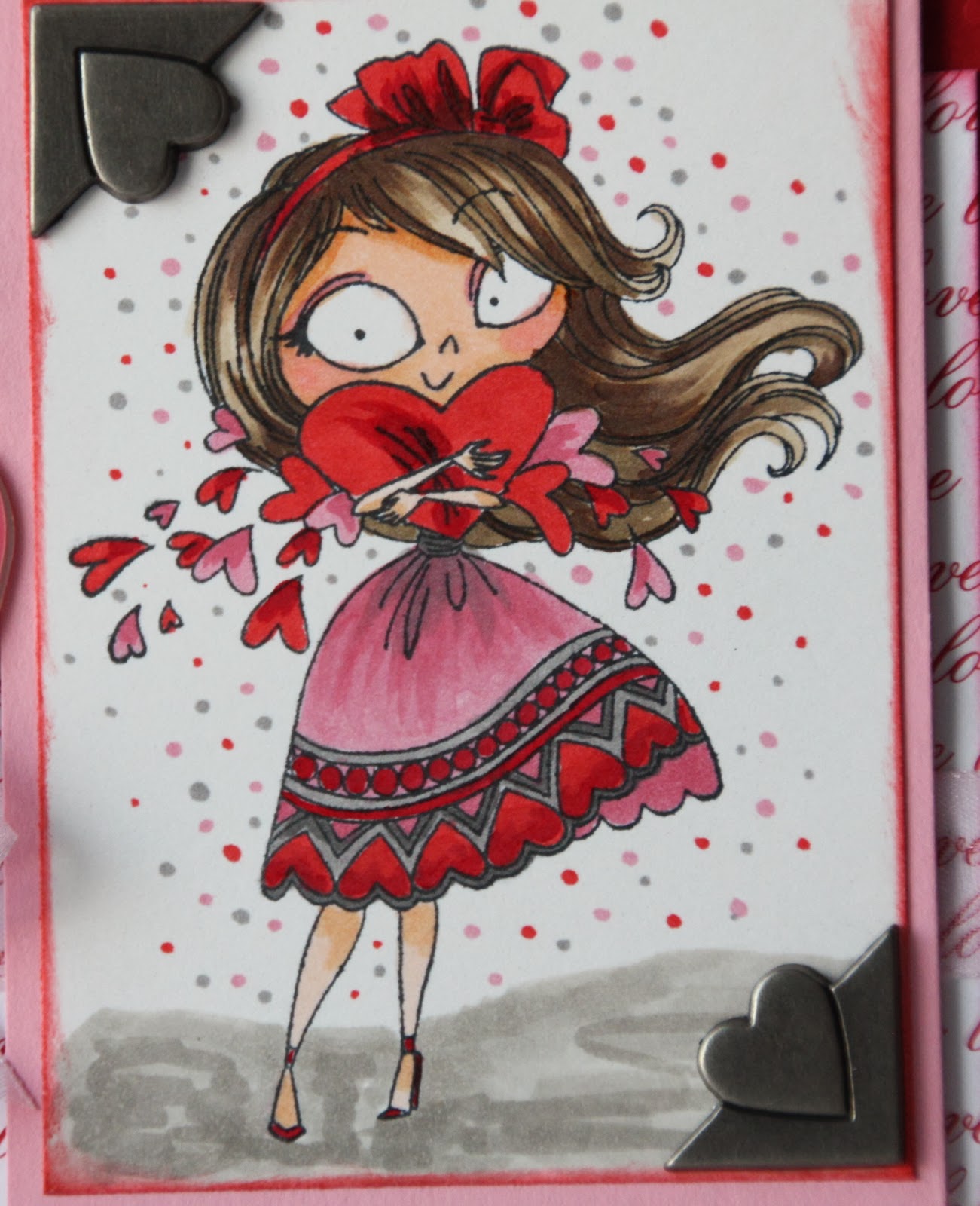 E Creations Kraftin Kimmie Hannah Hearts Challenge 210