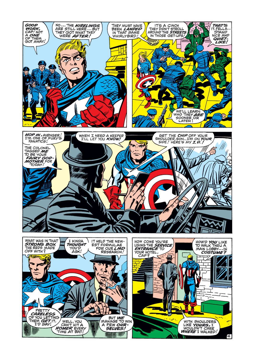 Read online Captain America (1968) comic -  Issue #106 - 5