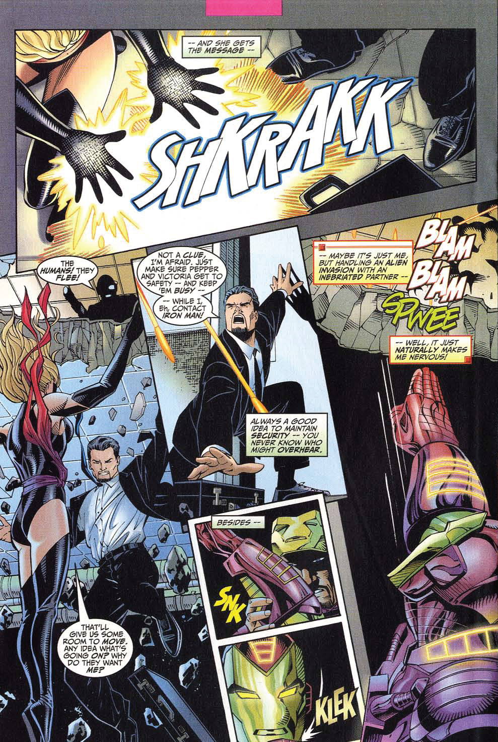 Read online Iron Man (1998) comic -  Issue #7 - 20