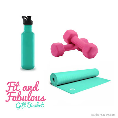 Fit and Fabulous Gift Basket - Budget Friendly Mother's Day Gift Ideas Under $50 - Unique Mother's Day Gift Ideas for Women, Healthy Living, Fitness, Yoga