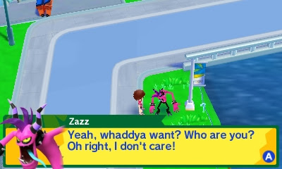 Zazz Mario & Sonic at the Rio 2016 Olympic Games hero mode who are you I don't care dialogue