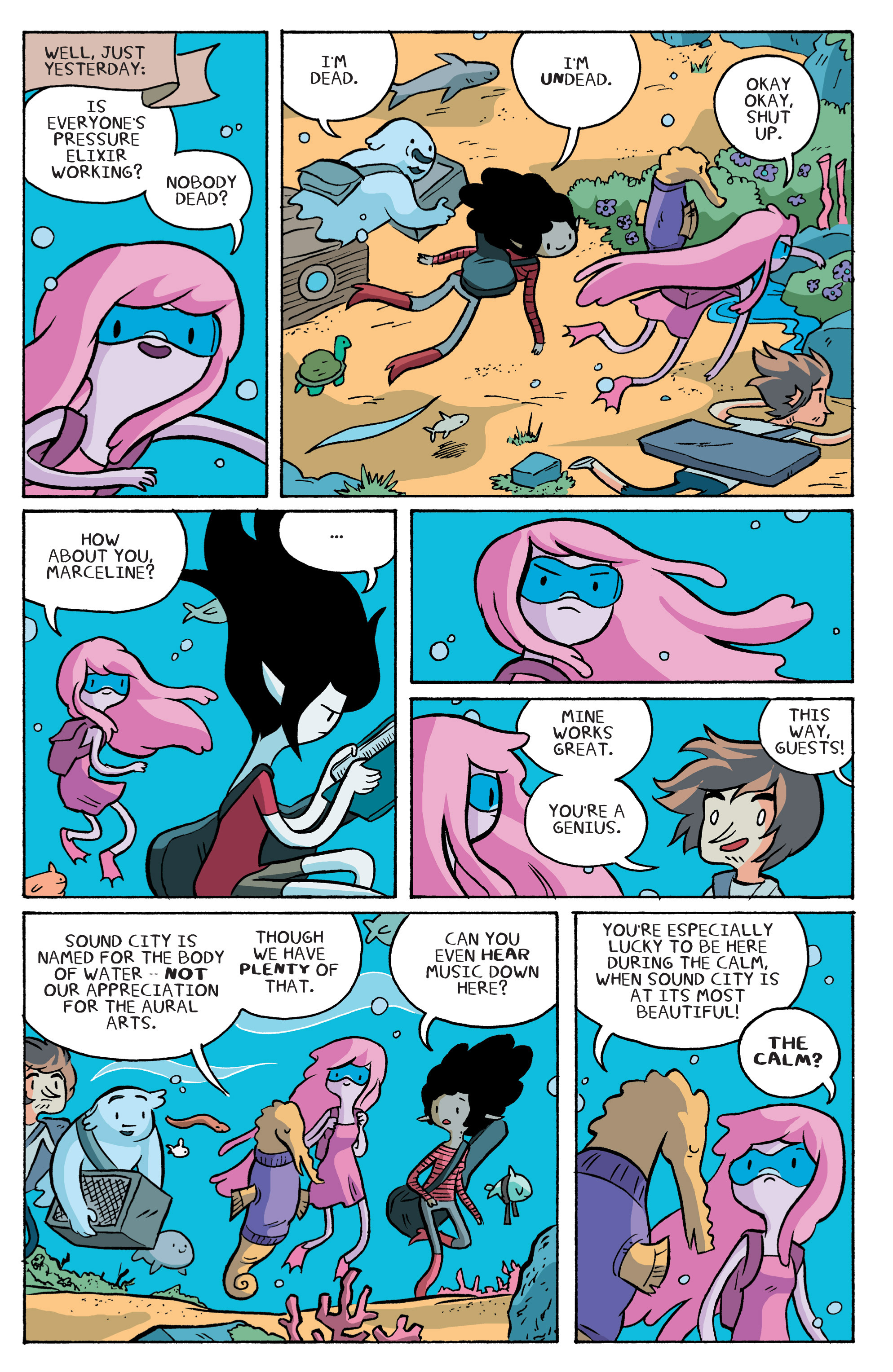 Read online Adventure Time: Marceline and the Scream Queens comic -  Issue #4 - 9
