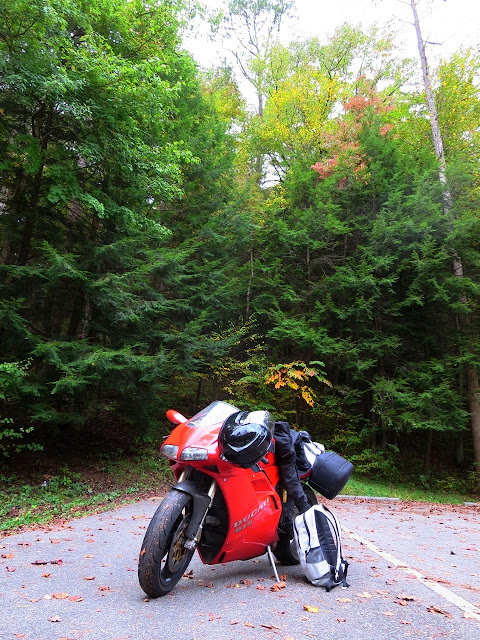Ducati 916 Great Smoky Mountains National Park