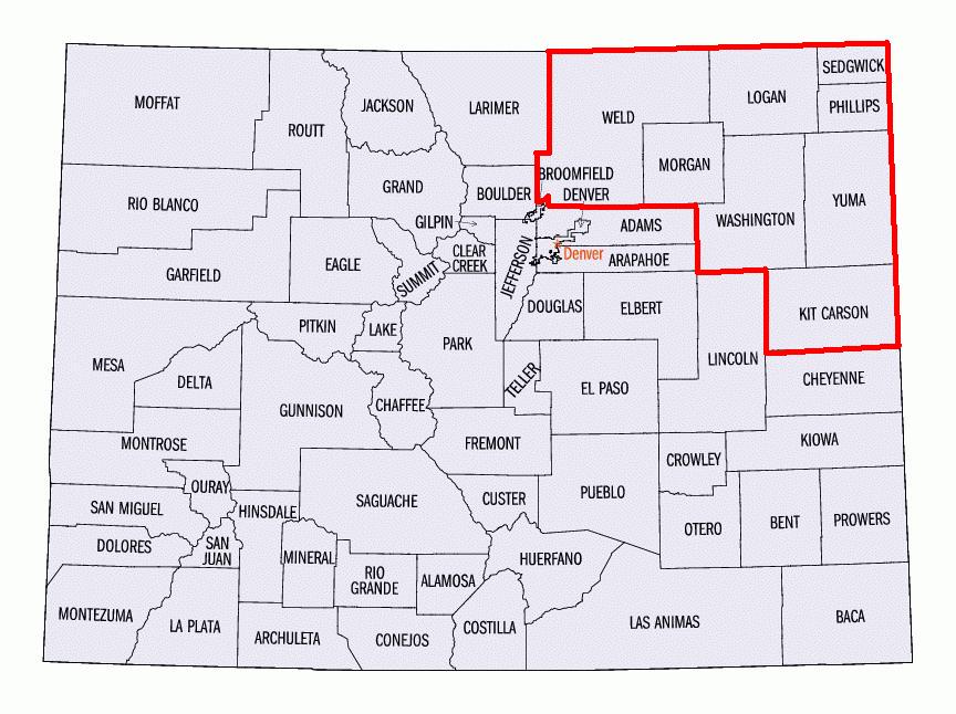 Online Maps North Colorado The 51st Us State