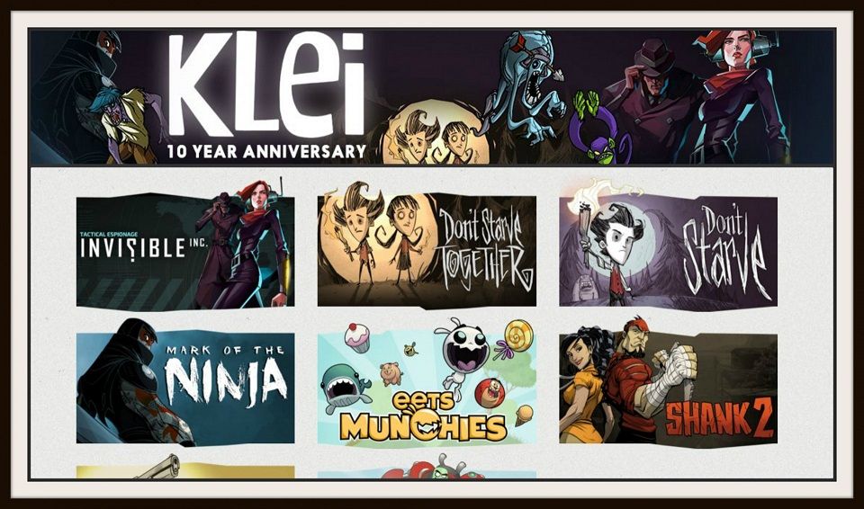 Klei Entertainment, Don't Starve, Mark of the Ninja, Invisible, Inc., Shank, E3 2016