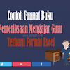Contoh Format Buku Investigasi Mengajar Guru Terbaru Format Excel