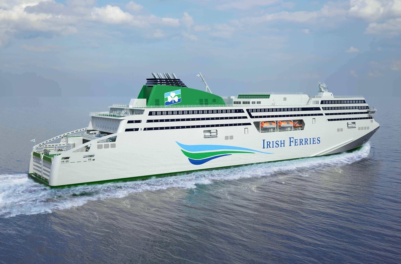 Irish Car Travel Magazine: Irish Ferries’ new W.B. Yates ferry ready in ...