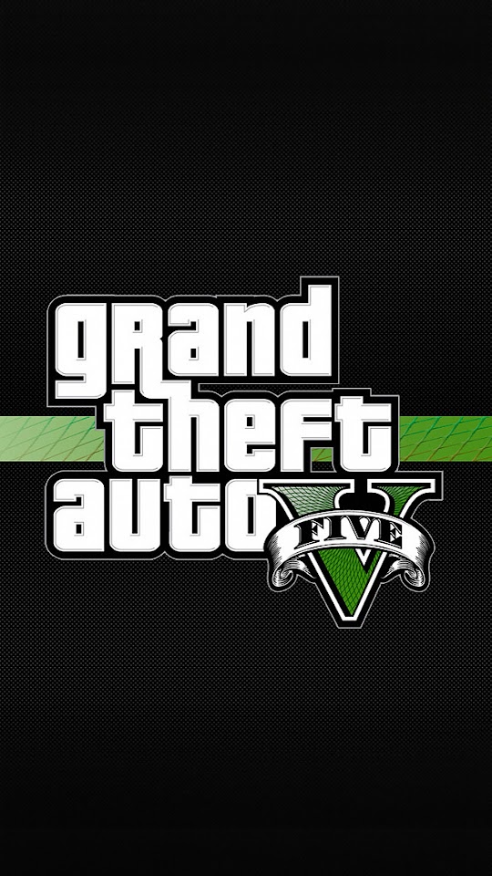 Grand Theft Auto 5 Logo  Galaxy Note HD Wallpaper