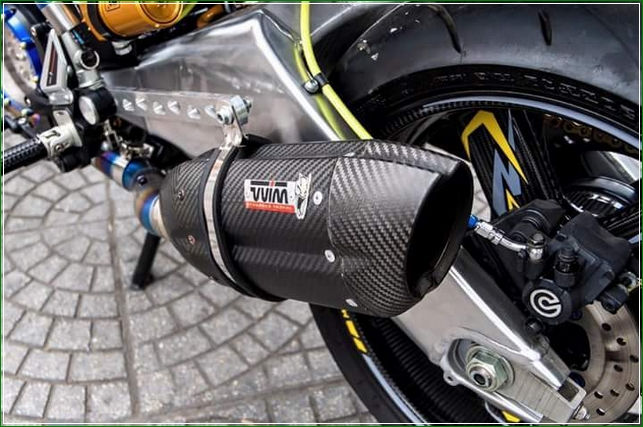 Knalpot Mufler gas Buang Dari MIVV - Tip Modifikasi Yamaha Jupiter MX King Exciter Gaya Balap MOTO GP Sporti Keren Abis Knalpot Mufler gas Buang Dari MIVV - Tip Modifikasi Yamaha Jupiter MX King Exciter Gaya Balap MOTO GP Sporti Keren Abis