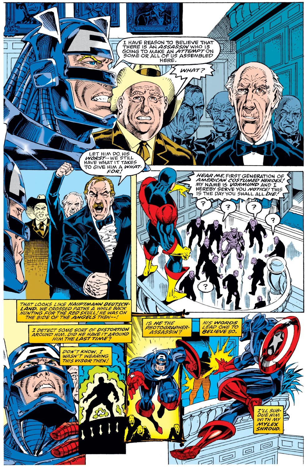 Captain America (1968) Issue #442 #396 - English 15