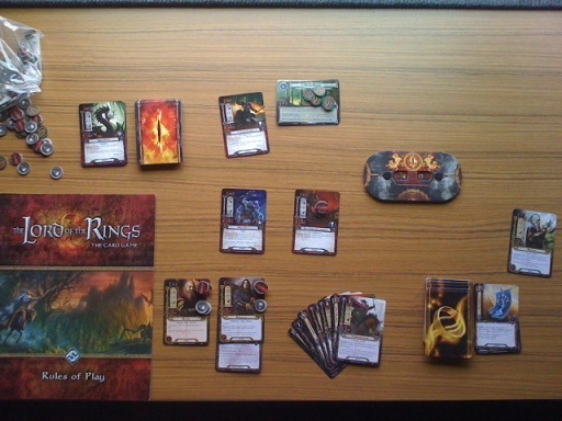 Lord of the Rings Living card game solo play