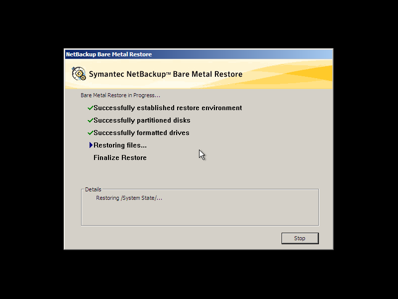 Restoring Bare Metal Backup Symantec NetBackup 7.5 Winodows ITzGeek