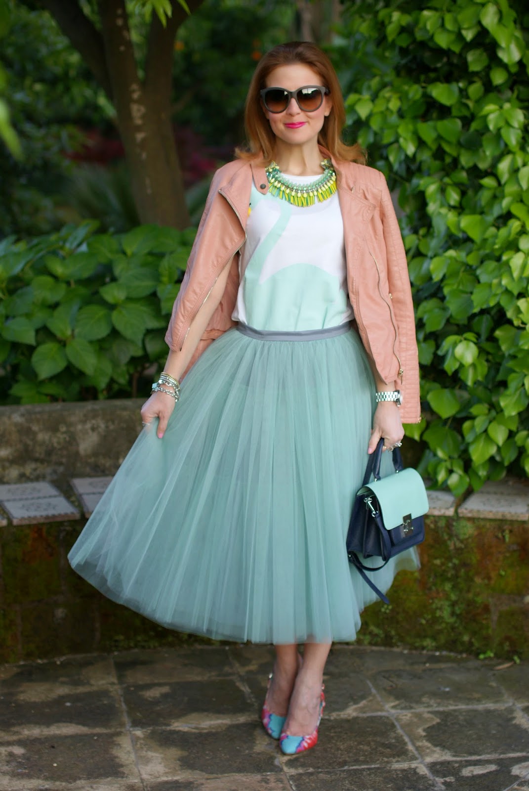 Mint tulle skirt | Fashion and Cookies - fashion and beauty blog