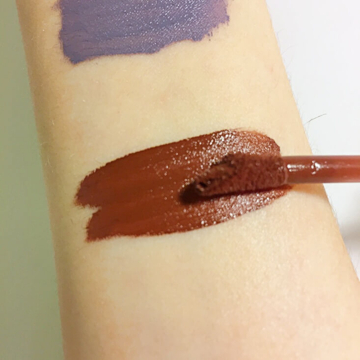 wet n wild megalast Liquid Catsuit Matte Lipstick Caramel Cake swatch wet n wild megalast Liquid Catsuit Matte Lipstick Caramel Cake swatch