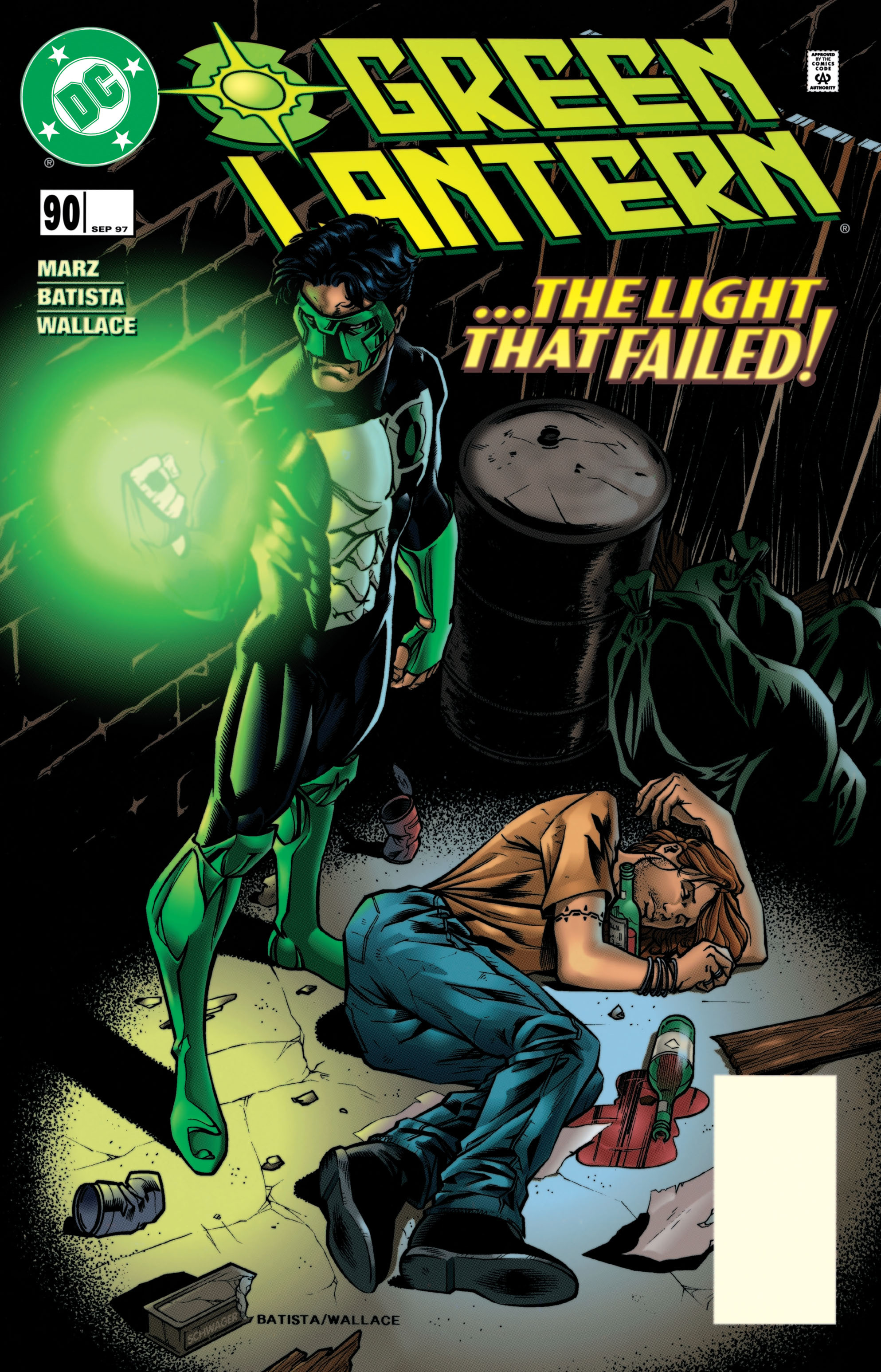 Read online Green Lantern (1990) comic -  Issue #90 - 1