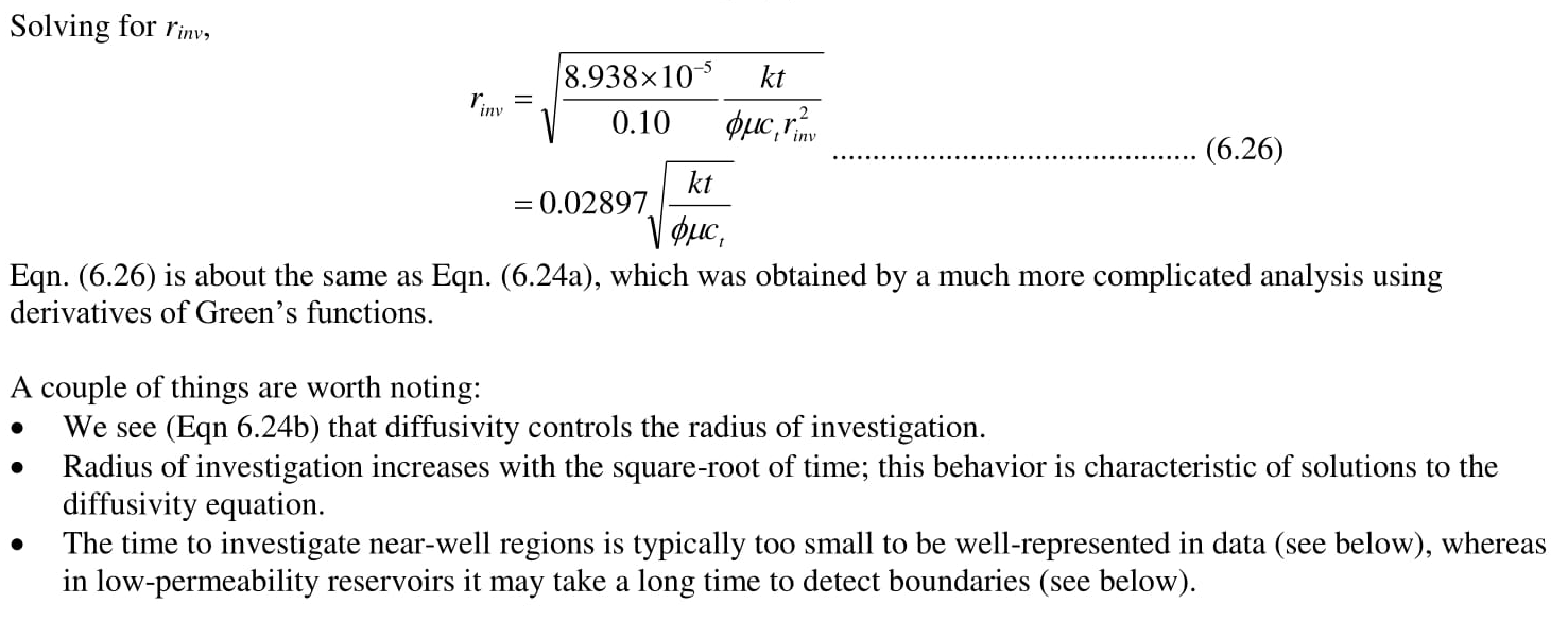 Petroleum Engineering Study Material GATE 2017 Diffusivity Equation