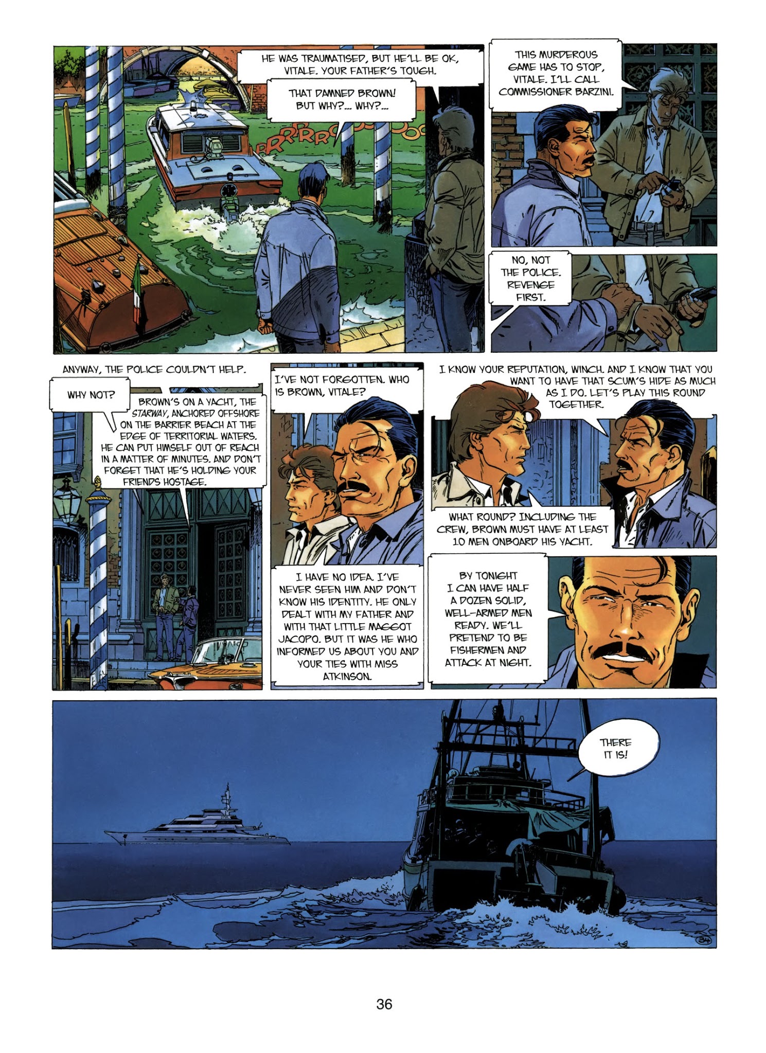 Read online Largo Winch comic -  Issue # TPB 6 - 37