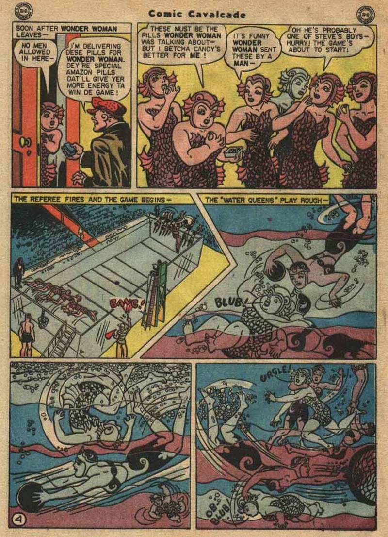 Read online Comic Cavalcade comic -  Issue #13 - 6