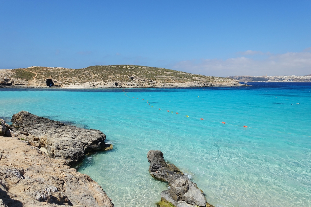 Beautiful Landscape Of A Blue Lagoone In Mediterranean Sea Great