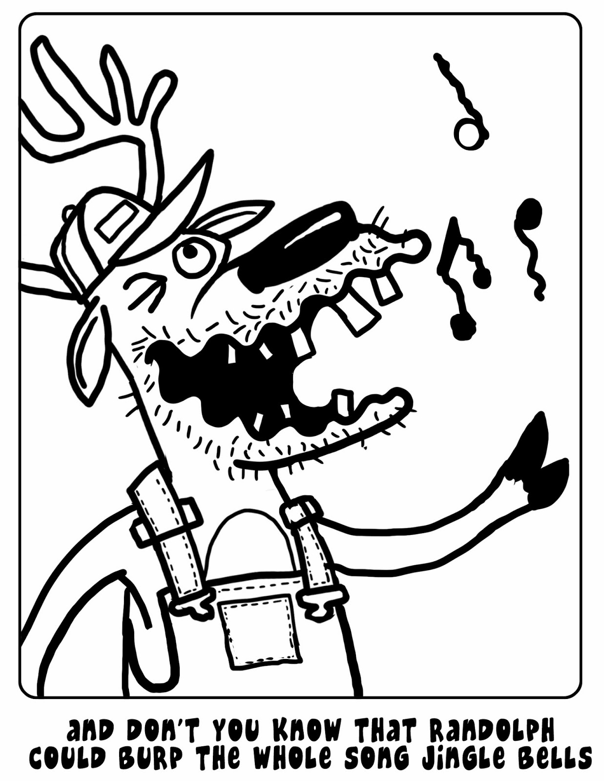 Hillbilly Christmas Coloring Pages