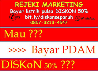 0857-3213-4547 Bayar Listrik Hanya separuh dari yang seharusnya di bayar dengan rejeki marketing