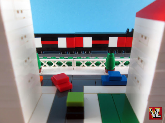MOC LEGO Comboio CP serie 3500 em micro escala
